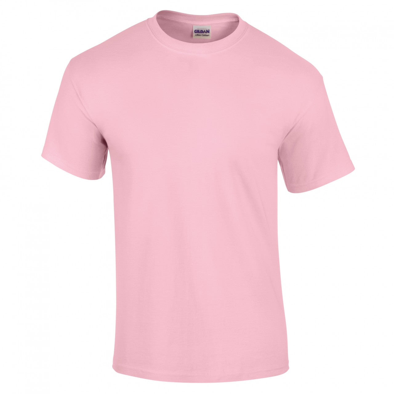 Gildan Classic Uomo - T-shirt In Grafite E Rosa Chiaro, Taglia S - 2
