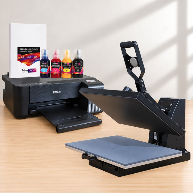Auto/Manual Clam Heat Press 38 x 38cm Starter Kit