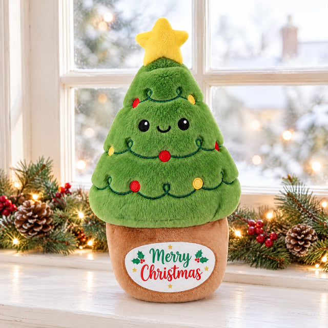 Sublimation Christmas Tree Plush Toy