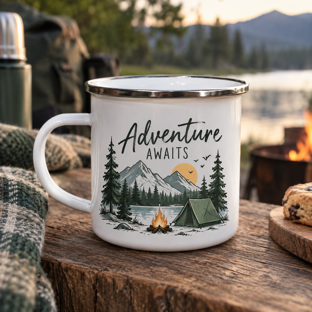 Enamel Sublimation Blank Mugs