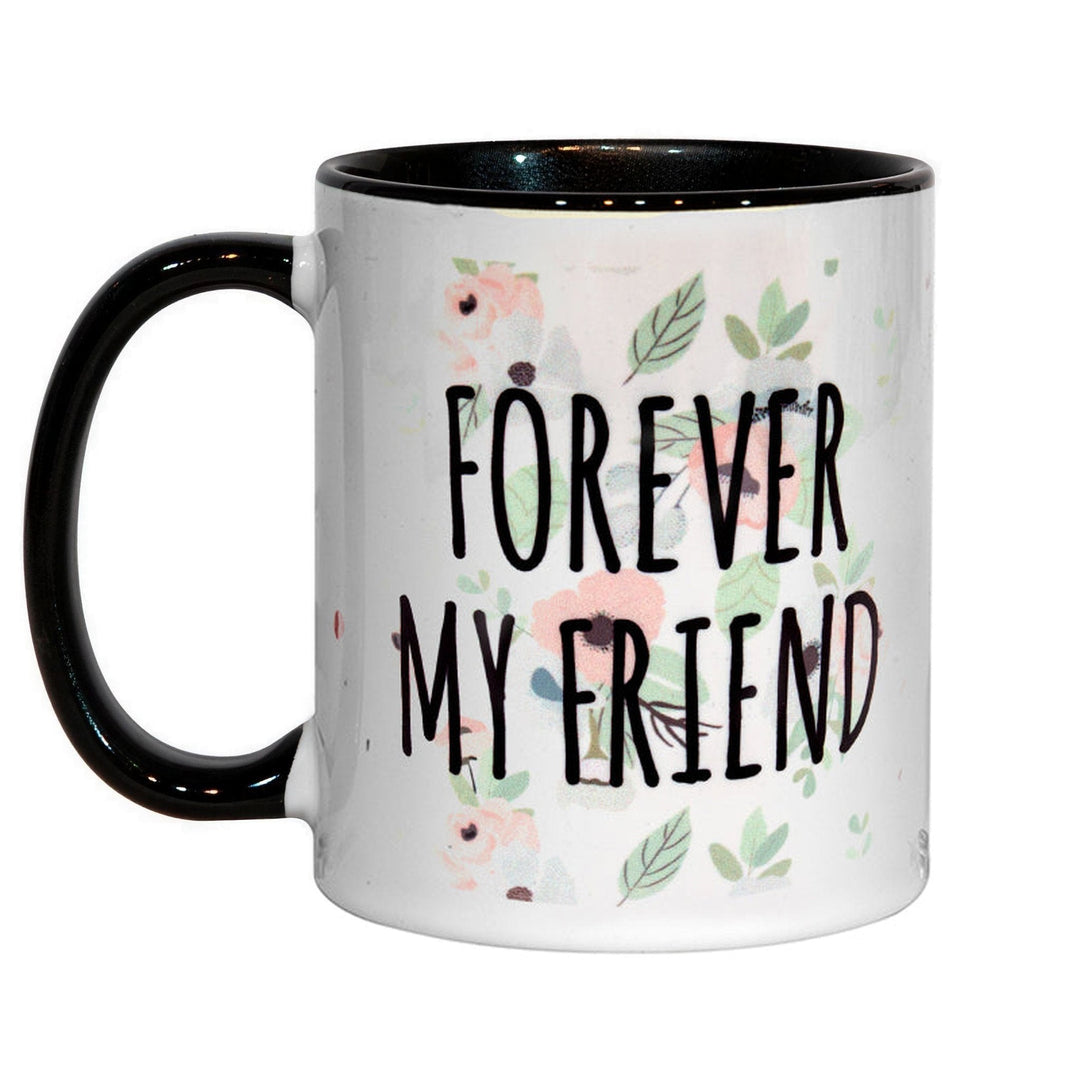 11oz black inner &amp; handle sublimation mug printed with &