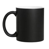 11oz Matte Black Colour Changing Mugs