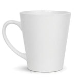 12oz White Latte Mugs