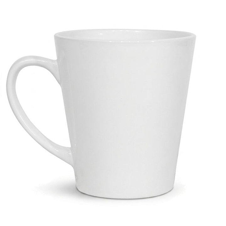 12oz white Latte mugs, blank