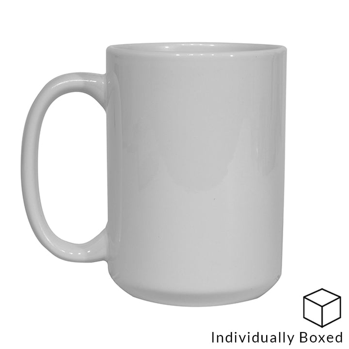 15oz White Sublimation Mug