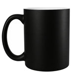 15oz Matte Black Colour Changing Mugs
