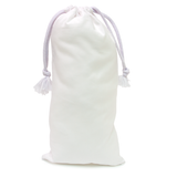 White Cotton Wine Bottle Bag