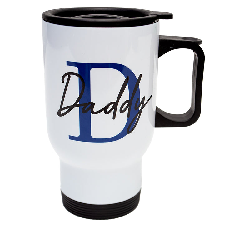 14oz Stainless Steel Travel Mug - White