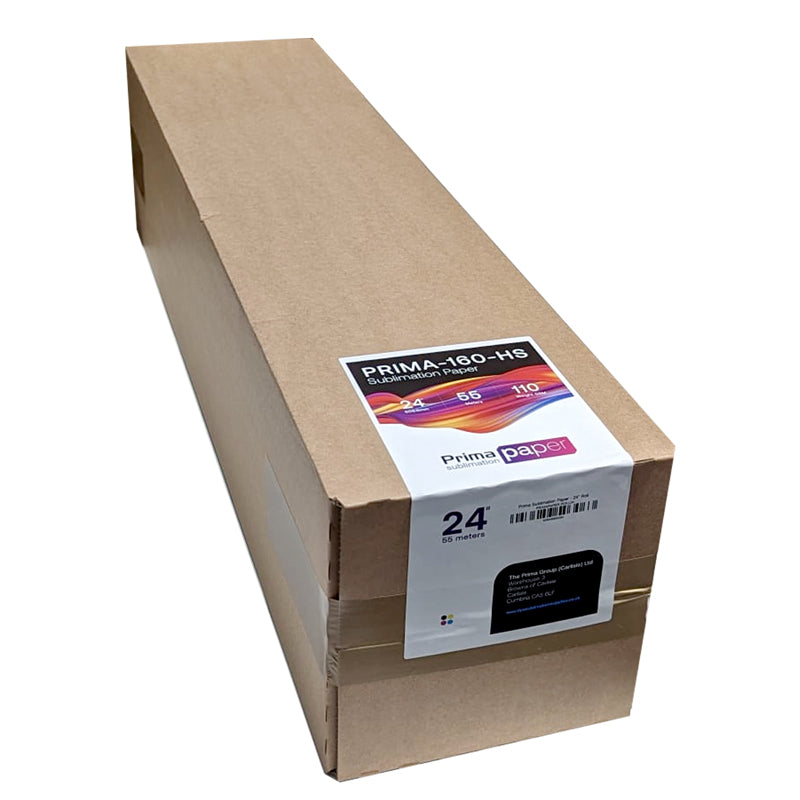 24" sublimation paper, prima sublimation paper roll, sublimation transfer paper, 24" Roll sublimation paper