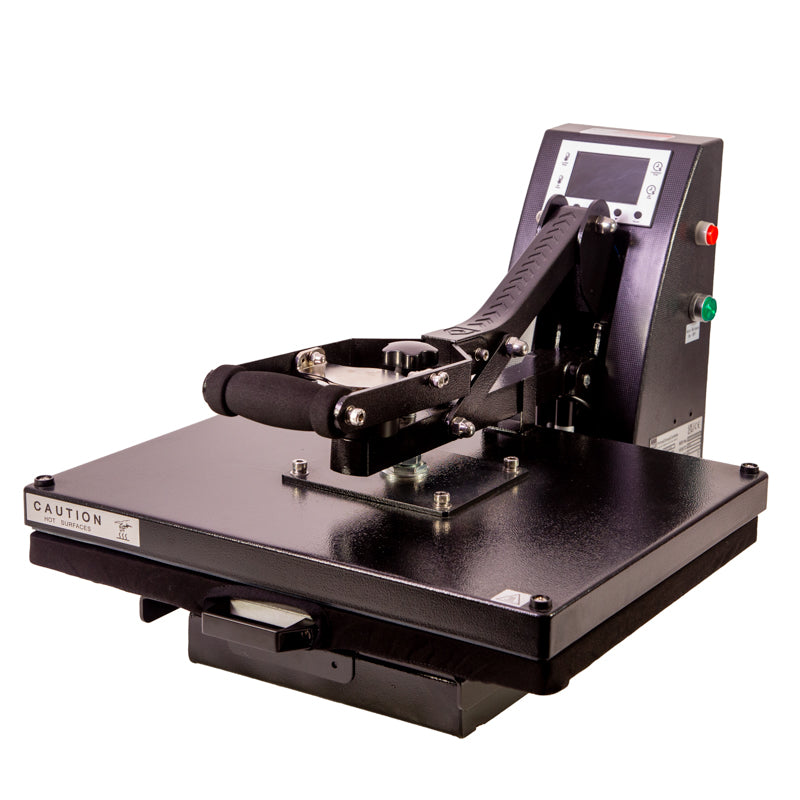 Auto heat press, manual heat press, t-shirt press, sublimation heat press, 40 x 50 heat press