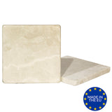 MATT Botticino Marble Coasters