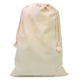 Natural Cotton Drawstring Sacks 50 x 75cm