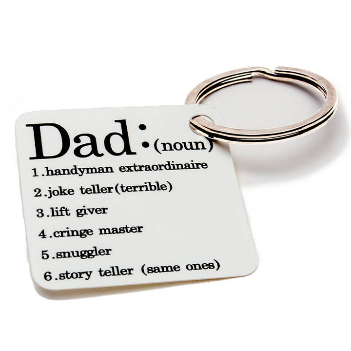 Sublimation plastic key ring  square
