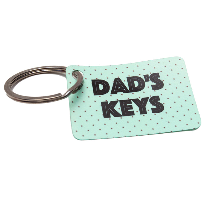 Sublimation plastic key ring rectangle