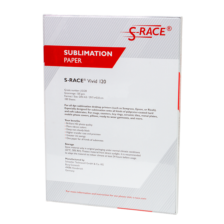 S-Race Sublimation Paper - A3