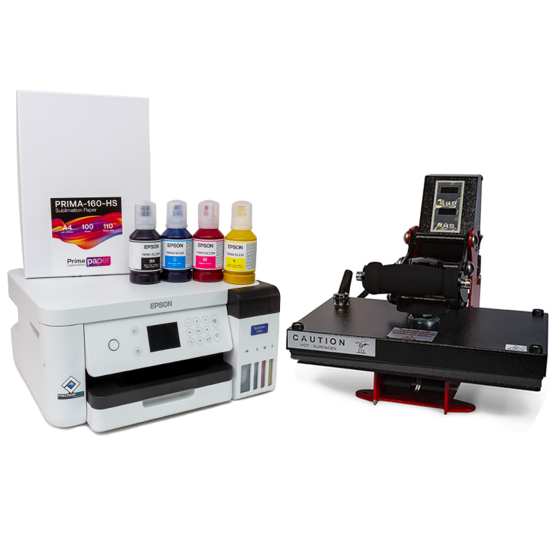 A4 Sublimation Starter Bundle, A4 sublimation starter Kit, A4 heat press, sublimation a4 bundle