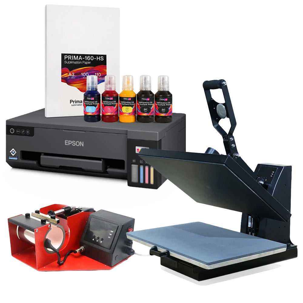 Auto/Manual Clam Heat Press 38 x 38cm Starter Kit