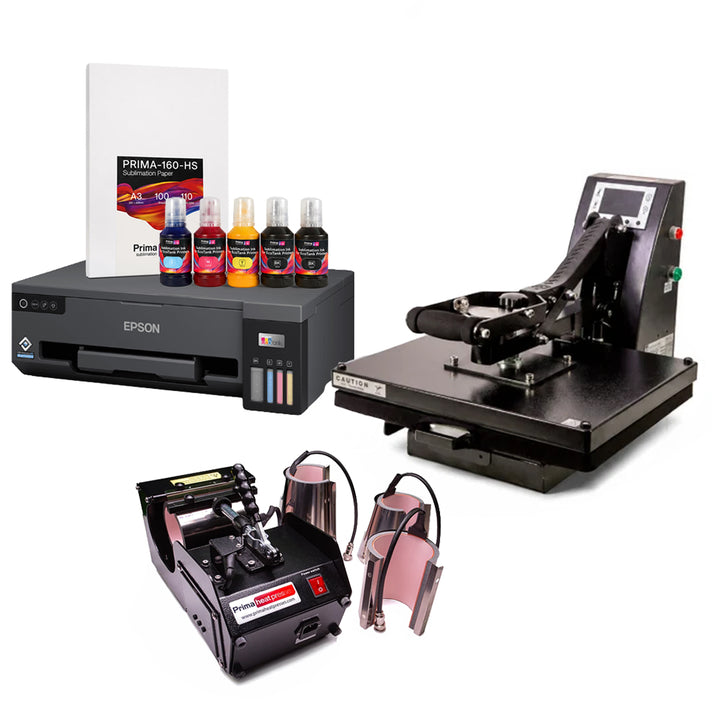Auto/Manual Clam Heat Press 40 x 50cm Starter Kit