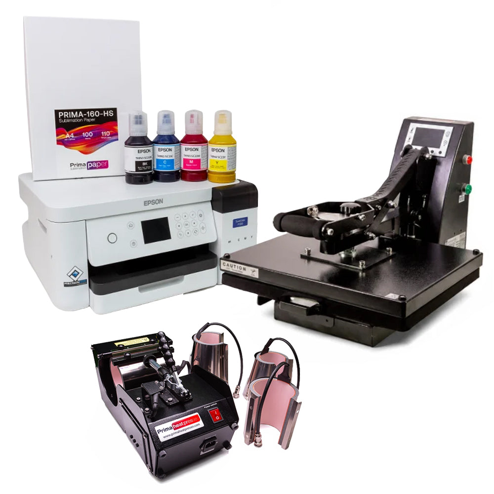 Auto/Manual Clam Heat Press 40 x 50cm Starter Kit