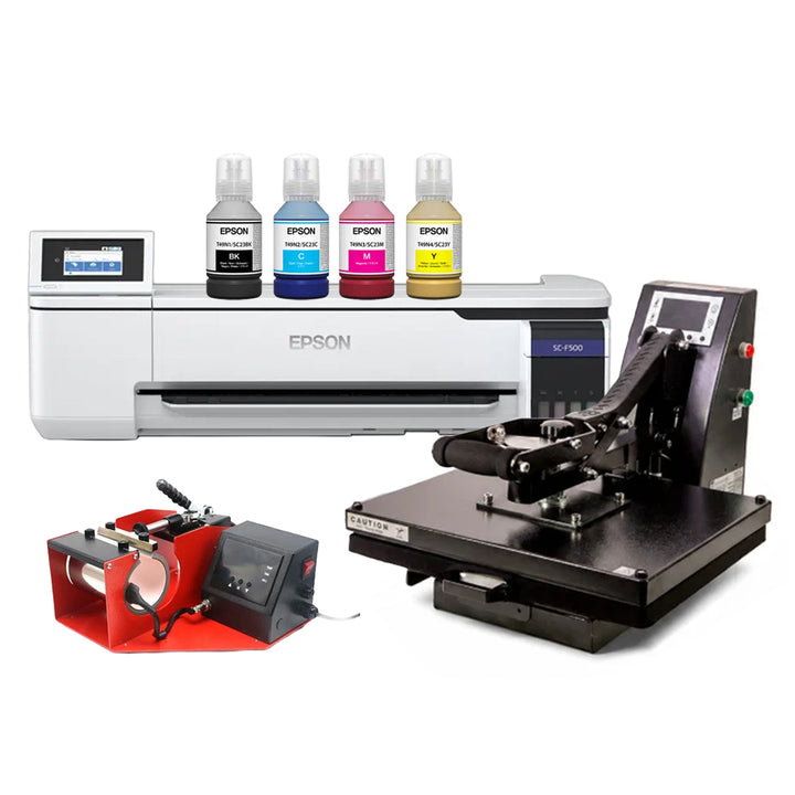 Auto/Manual Clam Heat Press 40 x 50cm Starter Kit