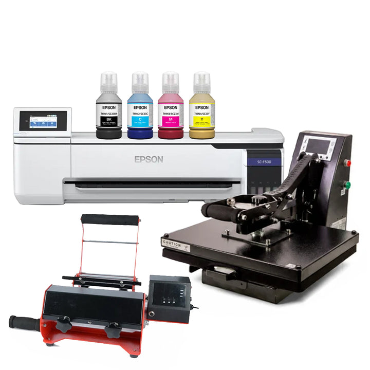 Auto/Manual Clam Heat Press 40 x 50cm Starter Kit