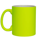 11oz Fluorescent Yellow Matt Mug