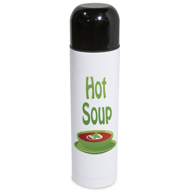 White Blank Sublimation Thermos Flask- 500ml