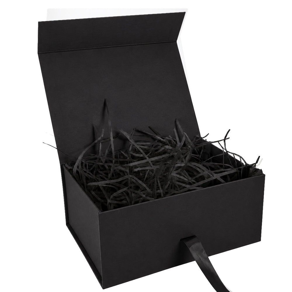 Black Shredded Paper