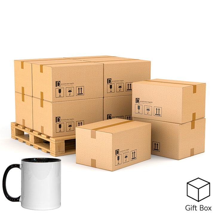 11oz Black Inner & Handle Sublimation Mug