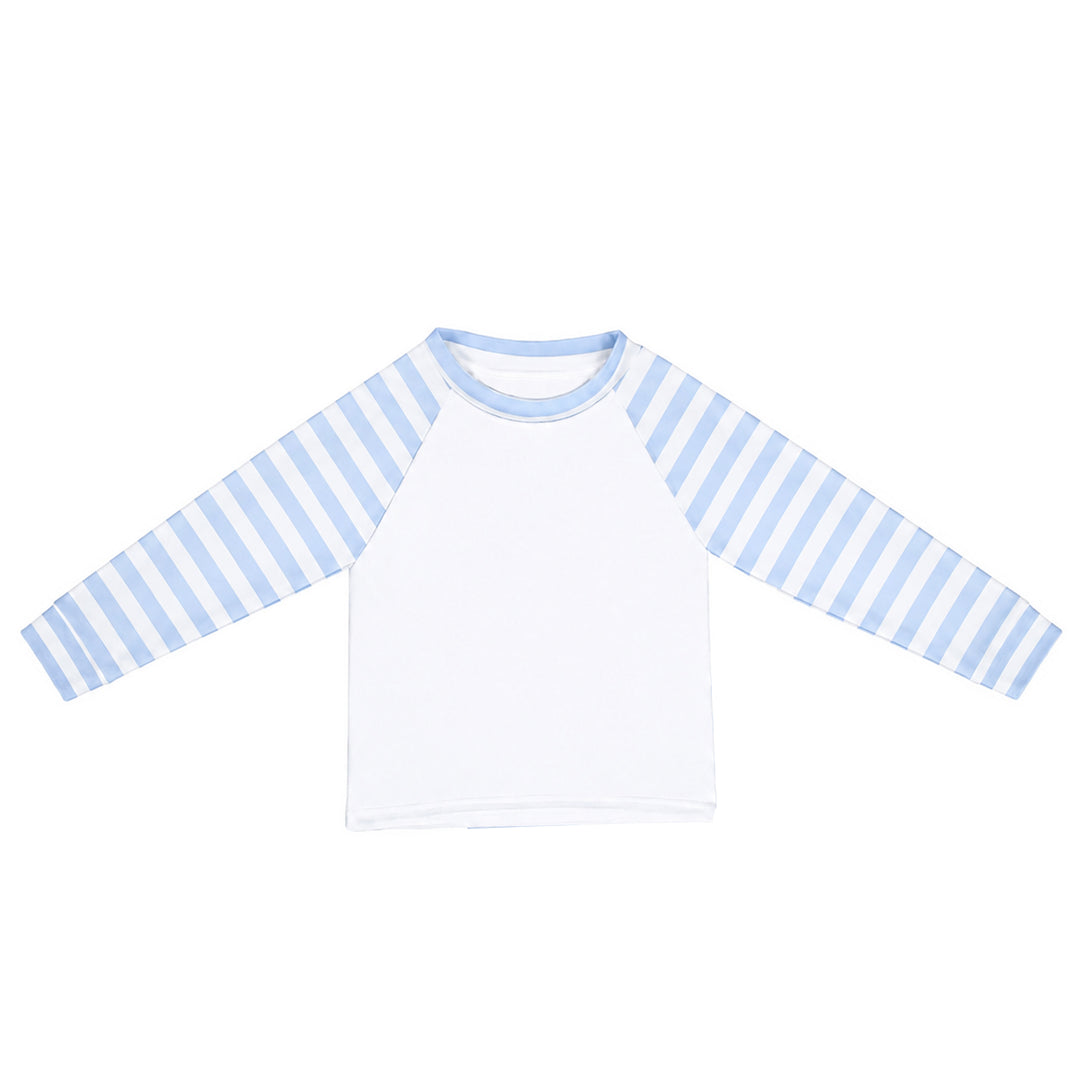 Blue Striped Children's Sublimation Pyjamas
