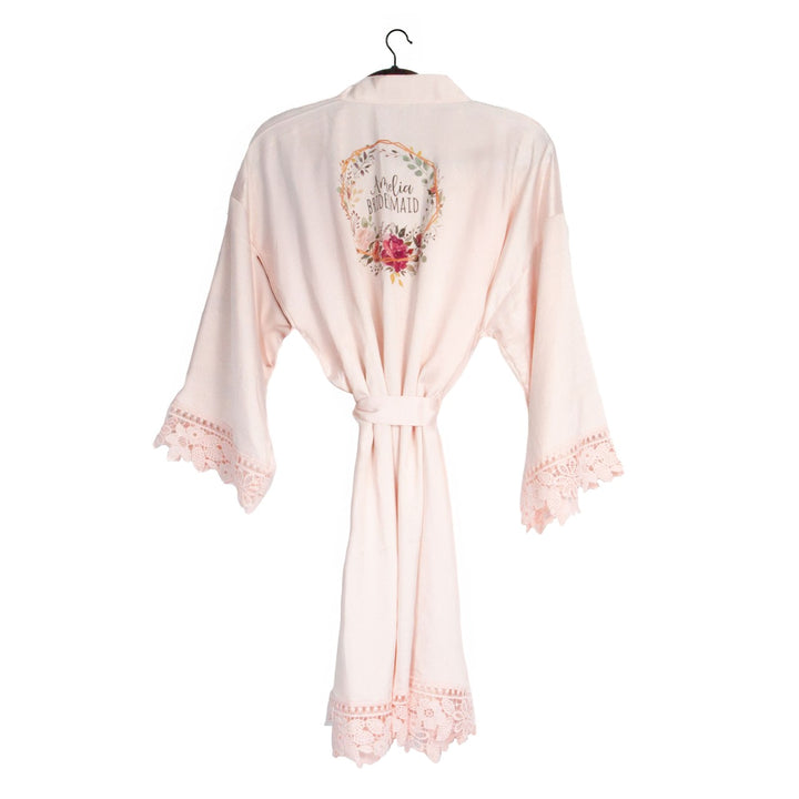Sublimation Wedding Robe