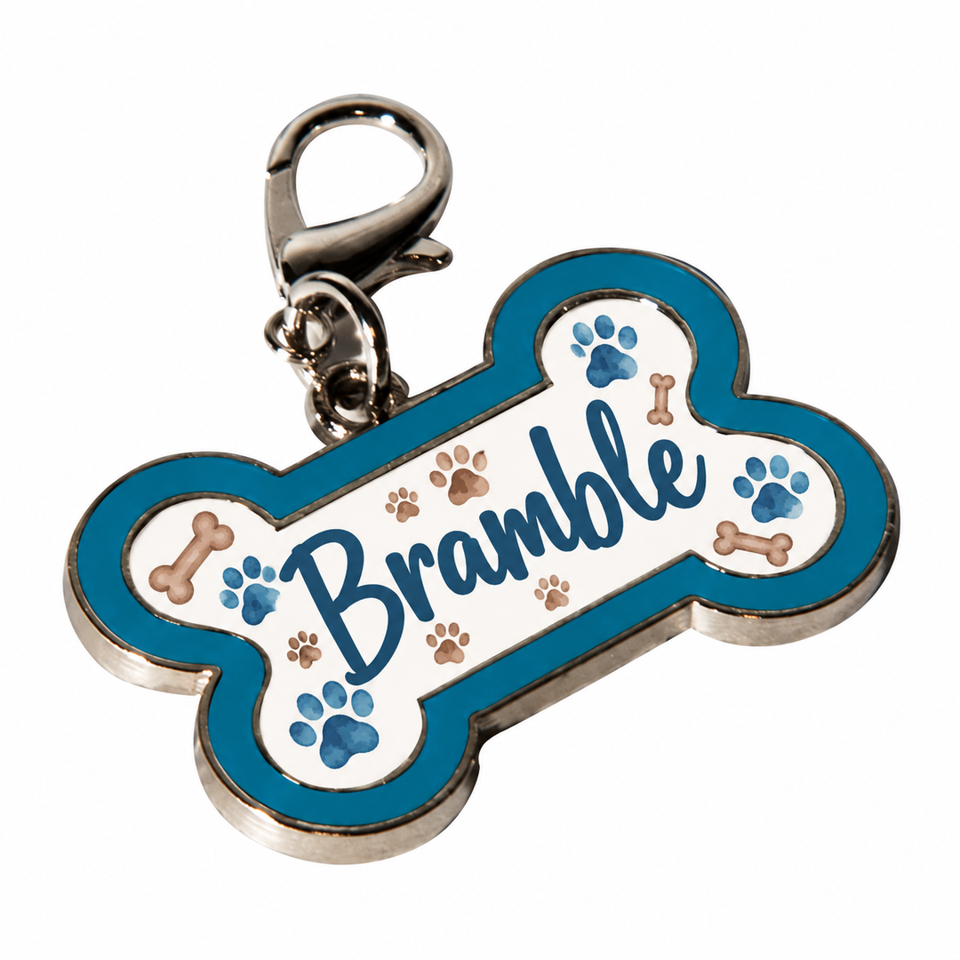 Bone Shaped Dog Tag