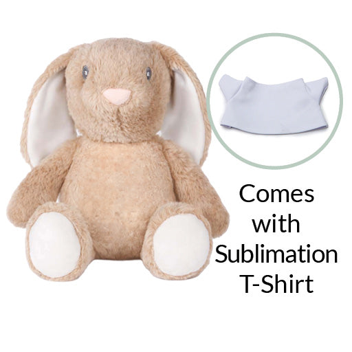 Sublimation Brown Rabbit Plush Toy