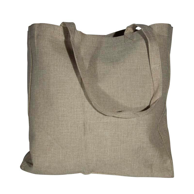 sublimation blanks, dye sublimation supplies, burlap shopping bags, sublimation shopping bags, burlap sublimation blanks, burlap