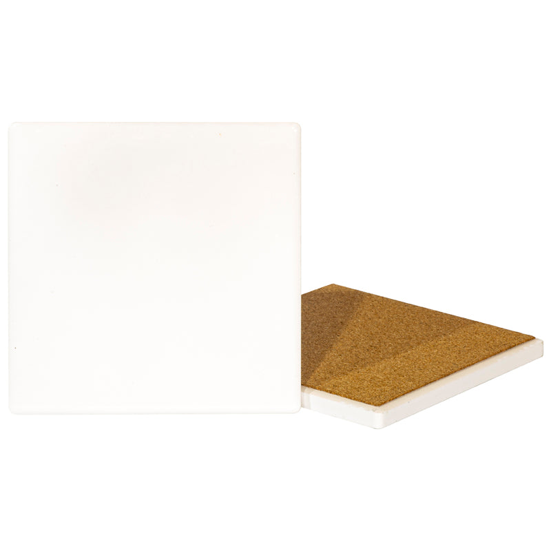 blank sublimation coasters, ceramic coaster, dye sublimation supplies, coasters.