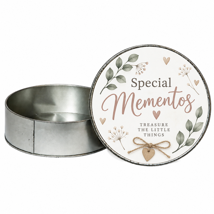 Dye Sub Round Metal Tin