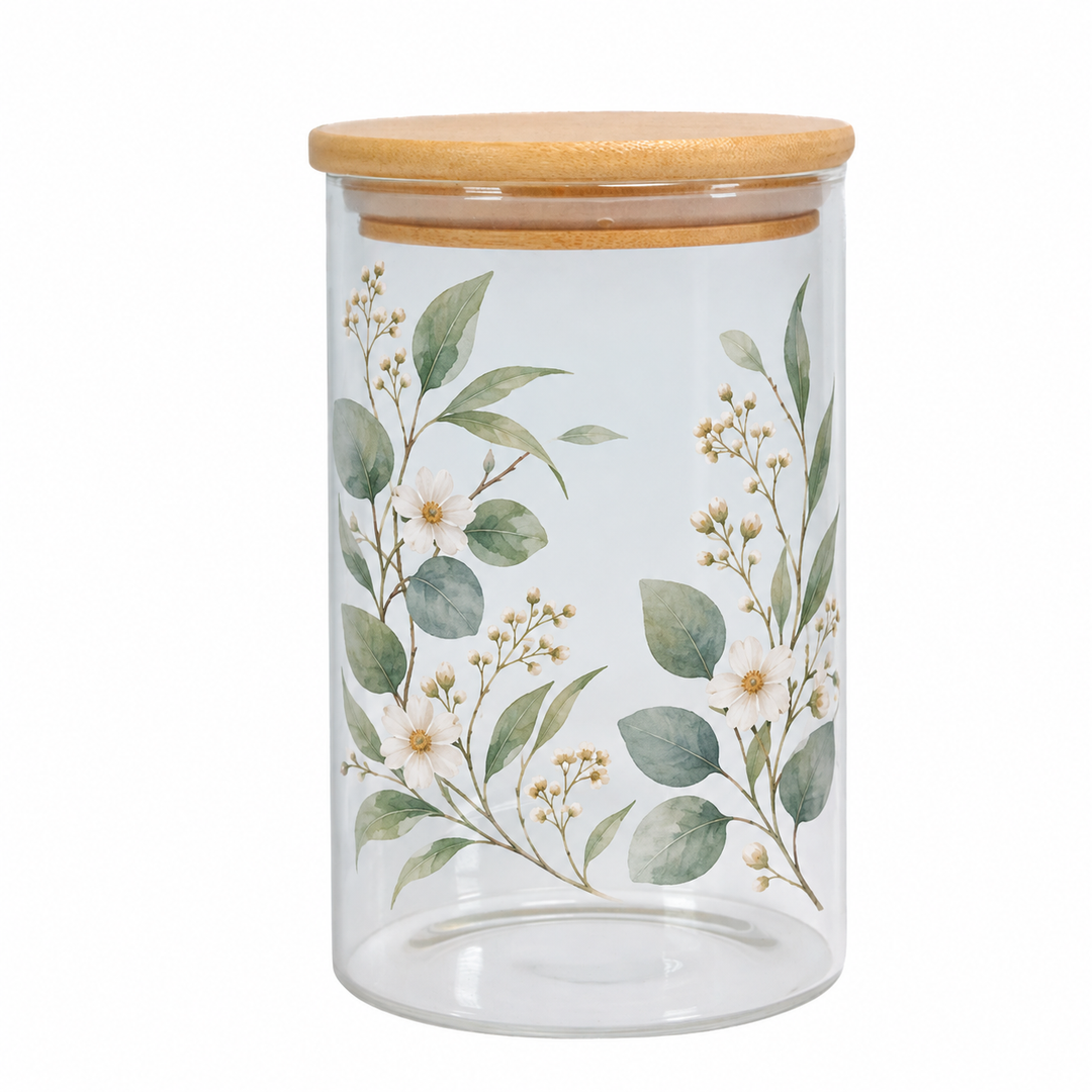 Sublimation Glass Storage Jar