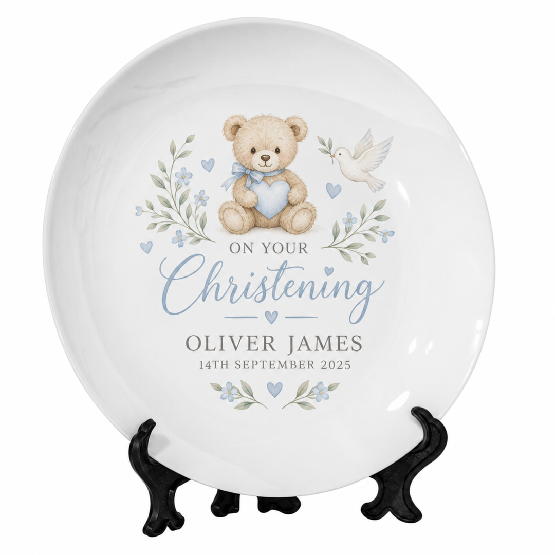 8" Sublimation Ceramic Plate x 6