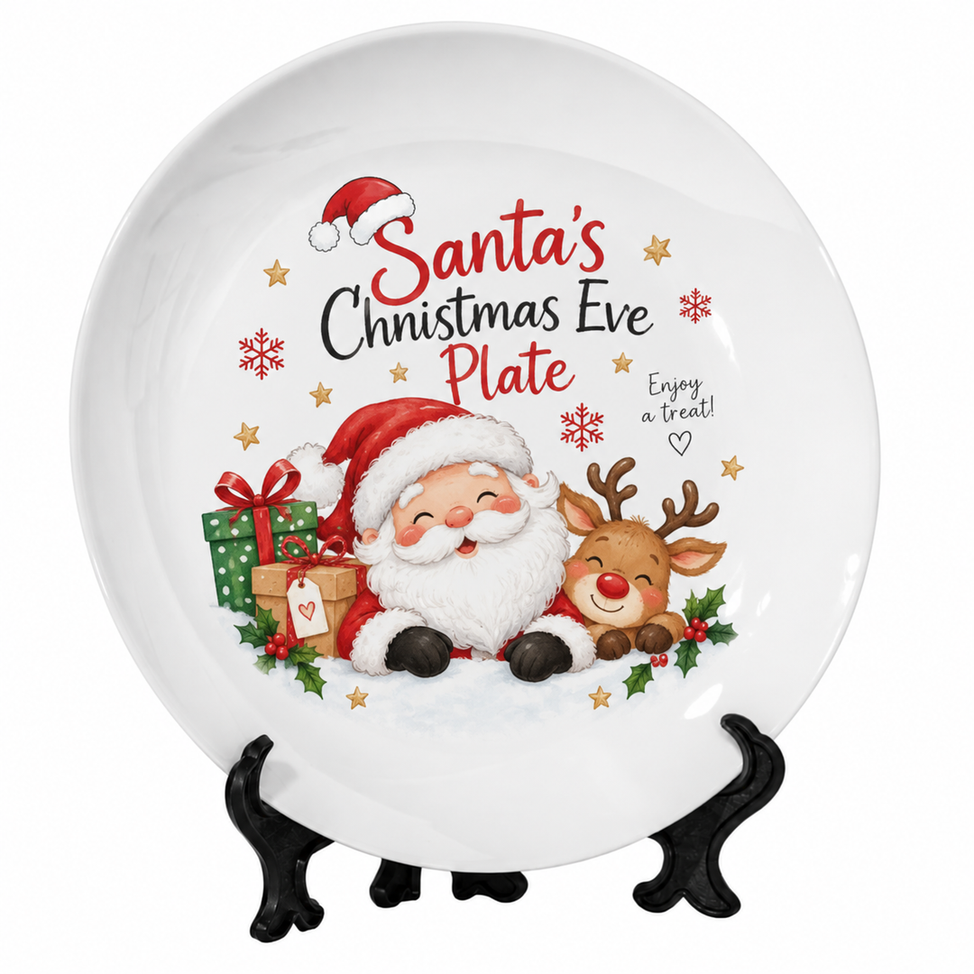 8" Sublimation Ceramic Plate x 6