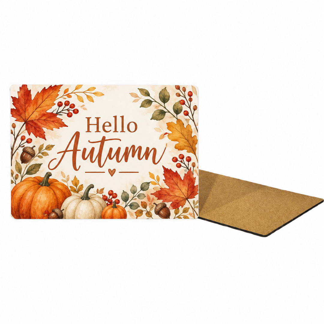 Rectangle MDF Placemat with Cork - 20 x 28.5cm