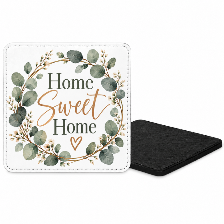 Faux Leather Coaster
