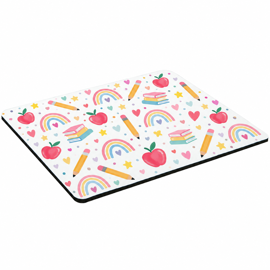 Mouse Mat fabric with 3mm Rubber Base