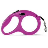Retractable Pink Pet lead - Large