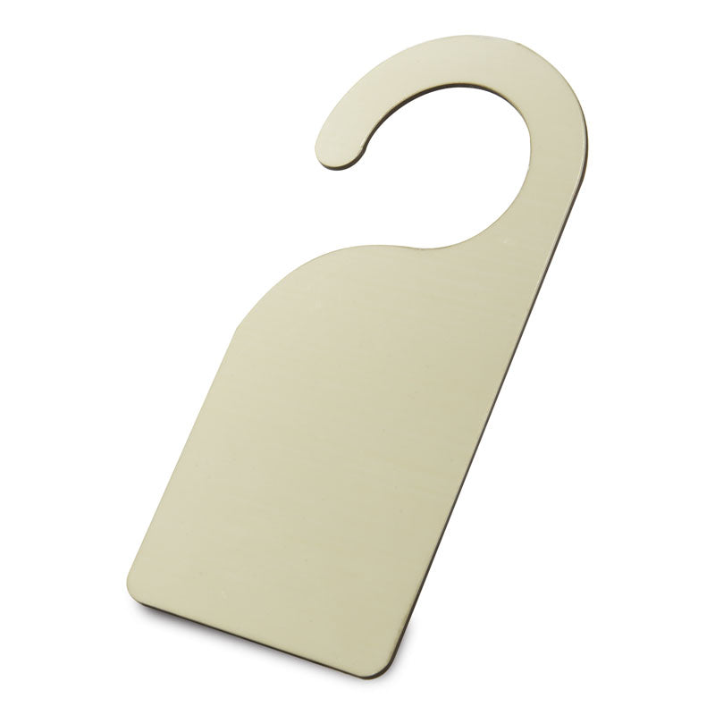 dye sublimation door hanger, sublimation door hanger, blank door hanger