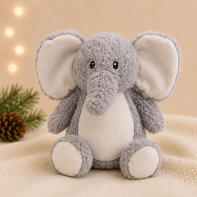 Sublimation Elephant Plush Toy