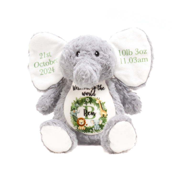 Sublimation Elephant Plush Toy