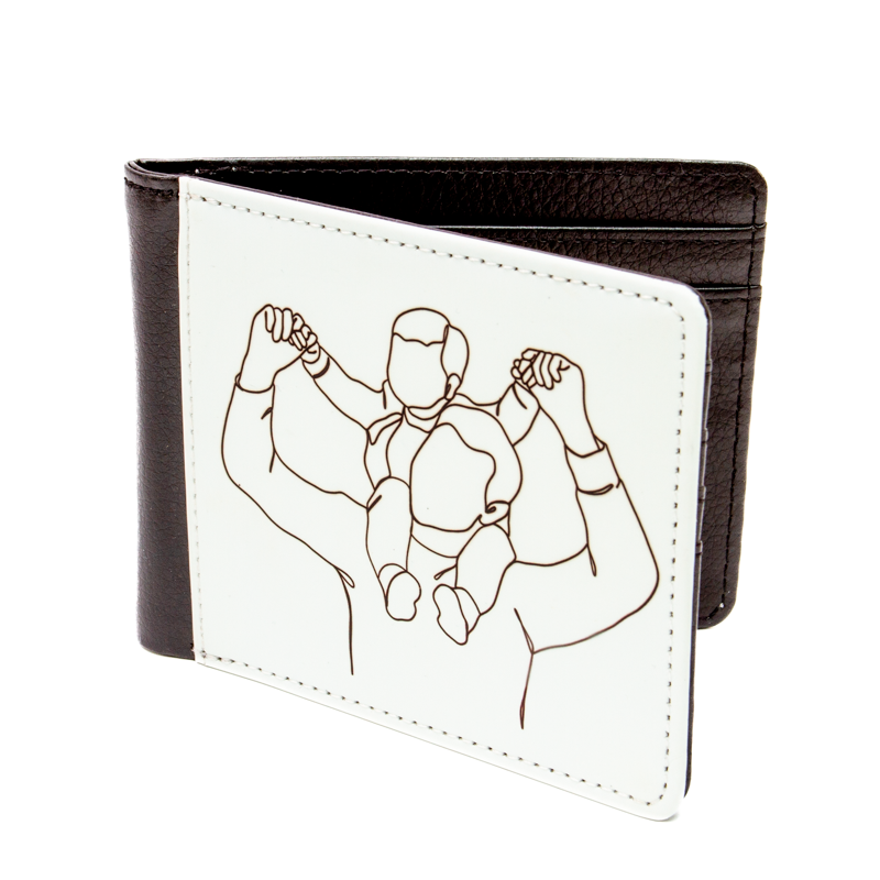 Faux Leather Sublimation Wallet