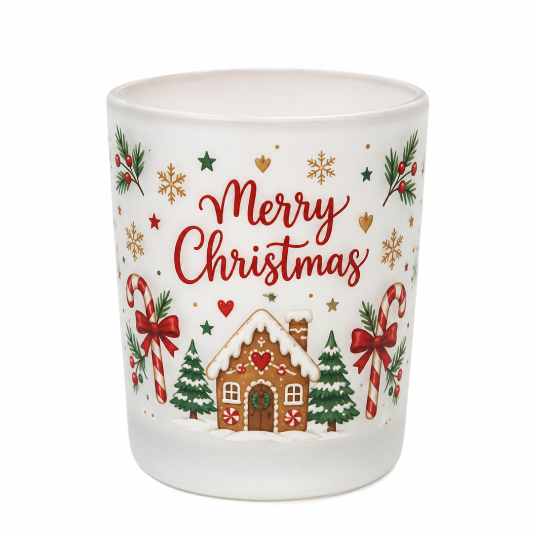 Frosted Sublimation Glass Mug - 8oz