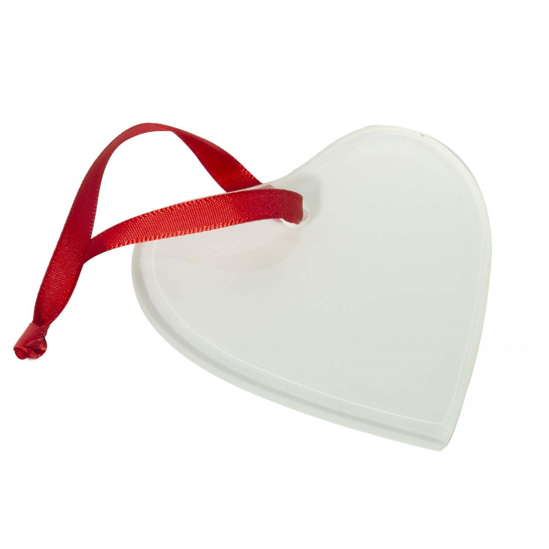 dye sublimation supplies, dye sublimation, sublimation blanks, heart Christmas decorations, sublimation heart