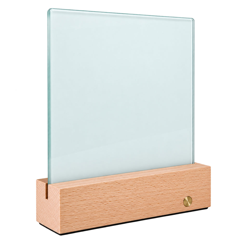 Glass Panel with LED Base